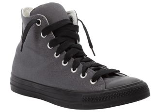 Converse Sneaker CONVERSE CHUCK TAYLOR ALL STAR HEAVY CANVAS, Damen, Gr. 46,5, schwarz (schwarz matter, schwarz, schwarz), Textil, Schuhe Sneaker