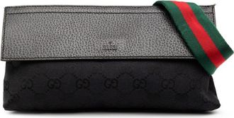 Gucci Pre-owned Gucci GG Canvas Web Crossbody Ladies 180691 213317