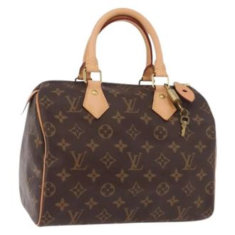 Louis Vuitton Pre-owned Speedy 25 Hand Bag - Dames - Pre-owned - Bruin - Maat: ONE Size Leer
