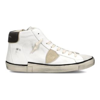 Philippe Model Sneakers Prsx Tennis - Heren - Sneakers - Wit - 46 EU - Katoen - Schoenen