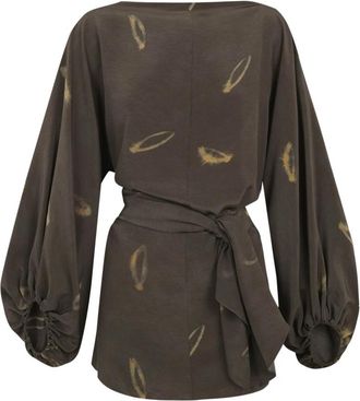 Cortana Tops - Dames - Blouses - Groen - L - Overhemden