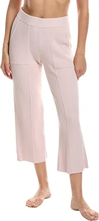 Barefoot Dreams Cozychic Ultra Lite Ribbed Pintuck Crop Pant