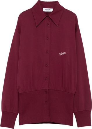 The Attico Camicia con colletto button-down - Rosso