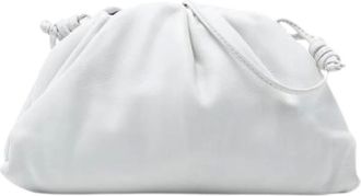 Bottega Veneta Pre-owned Clutches, female, White, Size: ONE SIZE Pre-owned The Mini Pouch