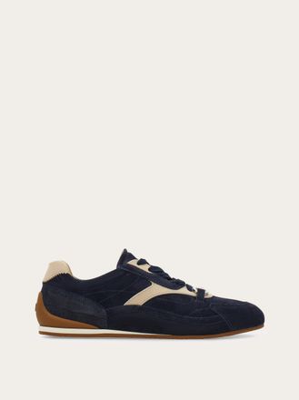 Ferragamo Women Gancini ornament sneaker Blue Size 10.5
