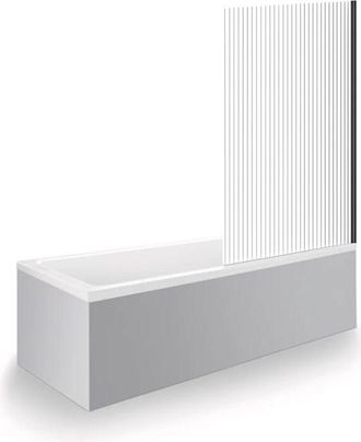 Duravit Ba&ntilde;era Derecha 180 X 80 Cm Duravit Duravit No.1 + Mampara De Ba&ntilde;era Aurys Raywall, Negro Mate