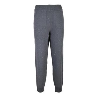 PANICALE Tuta in maglia - - Trousers - Donna - Grigio - S