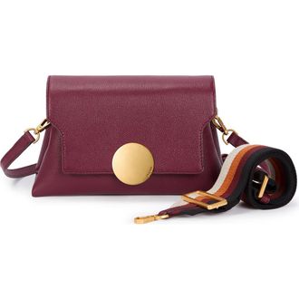 Oryany Lottie Flap Crossbody Bag in Maroon at Nordstrom Rack
