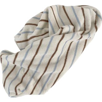 OYOY Raita Towel in Caramel /Ice Blue at Nordstrom, Size Medium