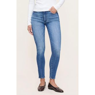 DL1961 Farrow Instasculpt Ankle Skinny Jeans in Blue Horizon at Nordstrom Rack, Size 33