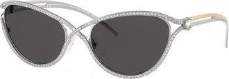 Swarovski SK 7025 400187 58mm Womens Cat-Eye Sunglasses