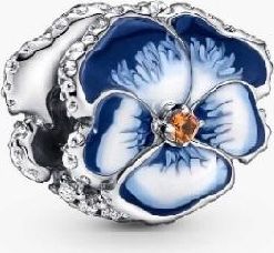 Pandora Pansy Sterling Silver Charm