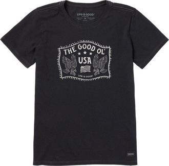 Life is good Crusher T-Shirt