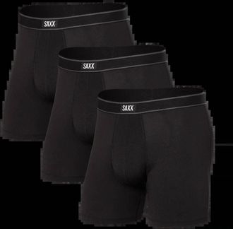 Saxx Mens Daytripper Boxer Brief - 3 Pack In Black