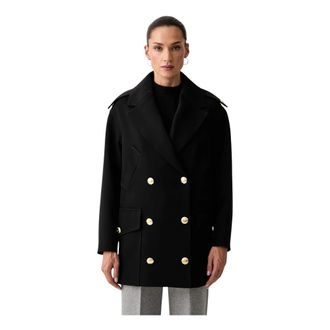 Elisabetta Franchi Donna, Cappotti, Nero, S, new