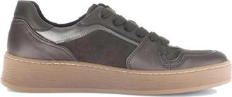 Gabor Sneaker Low - Dames - Sneakers - Groen - 38 1/2 EU - Leer - Schoenen