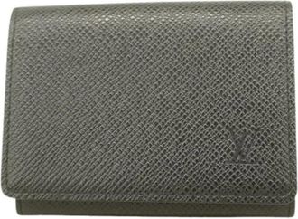 Louis Vuitton Pre-owned Wallets, male, Black, Size: ONE SIZE Pre-owned Business Card Case