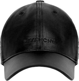 Givenchy Pre-owned Cappello in Pelle Perforata 4G - - Pre-owned - Uomo - Nero - ONE SIZE