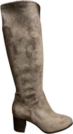 Caprice Laarzen - Dames - Laarzen met Hak - Beige - 39 EU - Schoenen