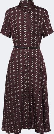 Altuzarra Kiera printed silk shirt dress