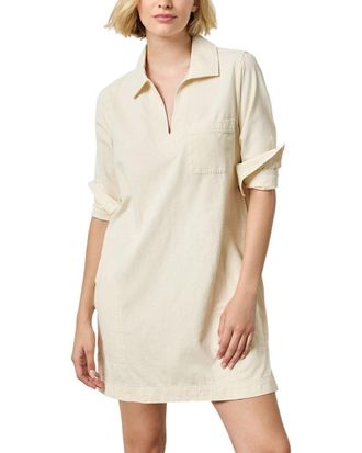 Lilla P Split Neck Collared Dress