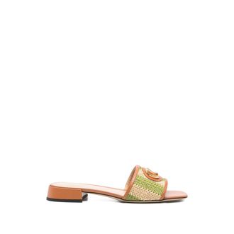 Valentino Garavani Sliders, female, Multicolor, Size: 10 US Shoes Valentino Garavani