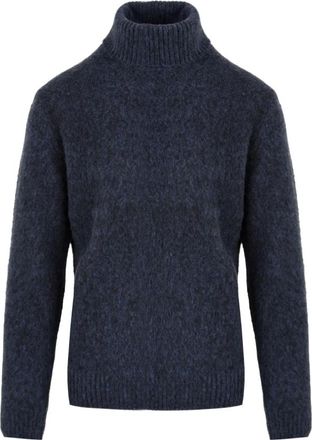 FILIPPO DE LAURENTIIS Blauwe Sweater Y22899 Model voor Mannen - Heren - Coltruien - Blauw - 3XL - Truien & Vesten