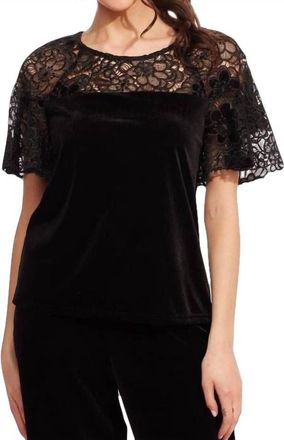 Eva Franco Barker Top In RavenS Nest