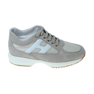 Hogan Sneakers, female, Beige, Size: 7 1/2 US Interactive Sneakers