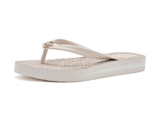Michael Kors Posie Flip-Flops Womens Dress Sandals Vanilla : 10 M, Synthetic