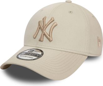 New Era 39Thirty Stretch Cap - New York Yankees Stone Beige - S/M