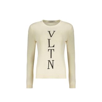 Valentino Beige Cotton Womens Sweatshirt