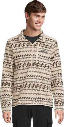 Columbia Sweater Weathertm Printed Half Zip II Mens Jacket Dark Stone KnitKnot : 2XL, Polyester