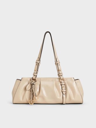 Charles & Keith Britton Elongated Shoulder Bag