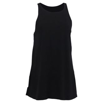 Theory Halter Sleeveless Top in Black Cotton