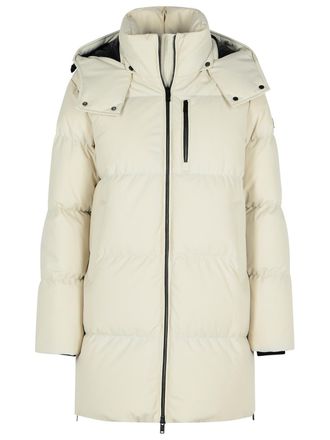 Moose Knuckles Chelia 3 Q Ivory Polyamide Blend Down Jacket