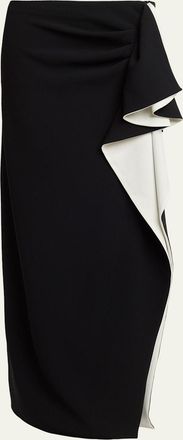 Proenza Schouler Cella Double Crepe Skirt