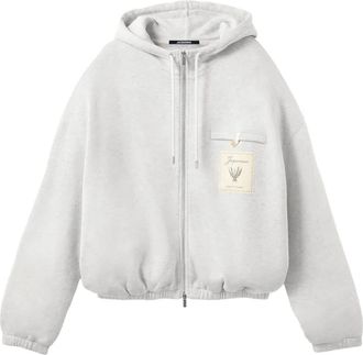 Jacquemus Torneo hoodie - women - Cotton - S - Grey