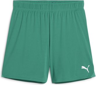 Puma Trainingsshorts PUMA TEAMGOAL SHORTS WMNS, Damen, Gr. XL, N-Gr, weiss (sport gr&uuml;n, puma wei&szlig;), Interlock, Obermaterial: 100% Polyester, unifarben, reg