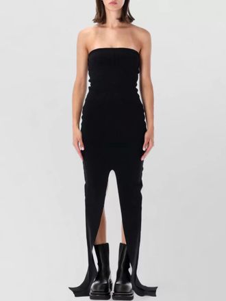 Rick Owens strapless bustier maxi dress