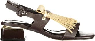 Laura Biagiotti Schoenen, Dames, Bruin, 38 EU, 9728 Sandaal