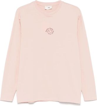 Autry Katoenen T-shirt - Roze