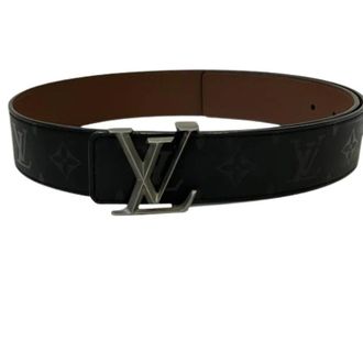 Louis Vuitton Pre-owned Belts, male, Black, Size: ONE SIZE Pre-owned Monogram Standard Belt