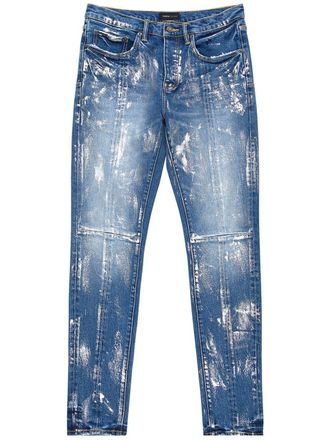Purple Jeans P001 dritti - Blu