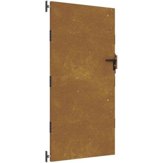 vidaXL Puerta De Jard&iacute;n Acero Corten 85x175 Cm Vidaxl