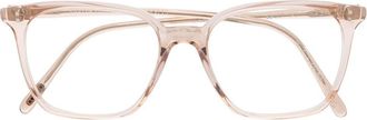 Oliver Peoples Rasey square-frame glasses - unisex - Acetate - 50 - Pink