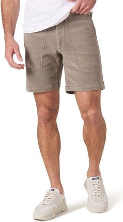 The Normal Brand Comfort Terry Utility Shorts in Taupe at Nordstrom, Size 28