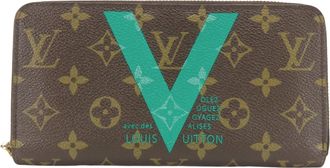 Louis Vuitton Monogram Brown Monogram Long Wallet (Bi-Fold) (Pre-Owned)