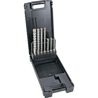 Flex Set di punte per martello flessibile SDS-plus a 4 eliche Xtreme Plus HD 4-C D5-12, 7 pezzi