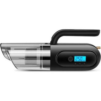 OEM Aspiradora Port&aacute;til Multifuncional 4 En 1 Para Coche Con Bomba De Aire Integrada (negra)